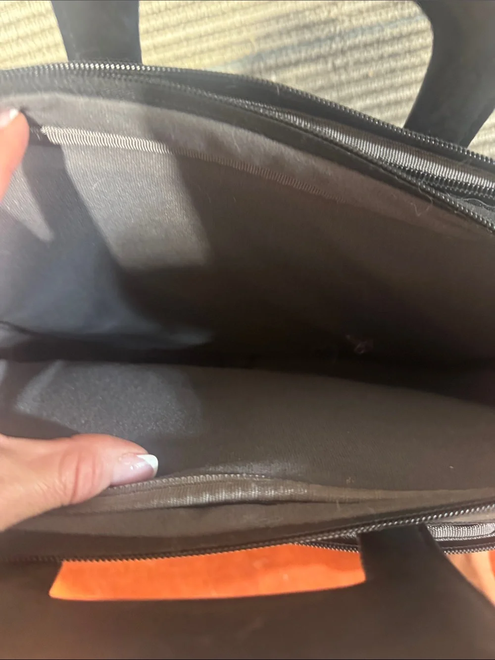 Dell Black Men’s Laptop Briefcase Bag